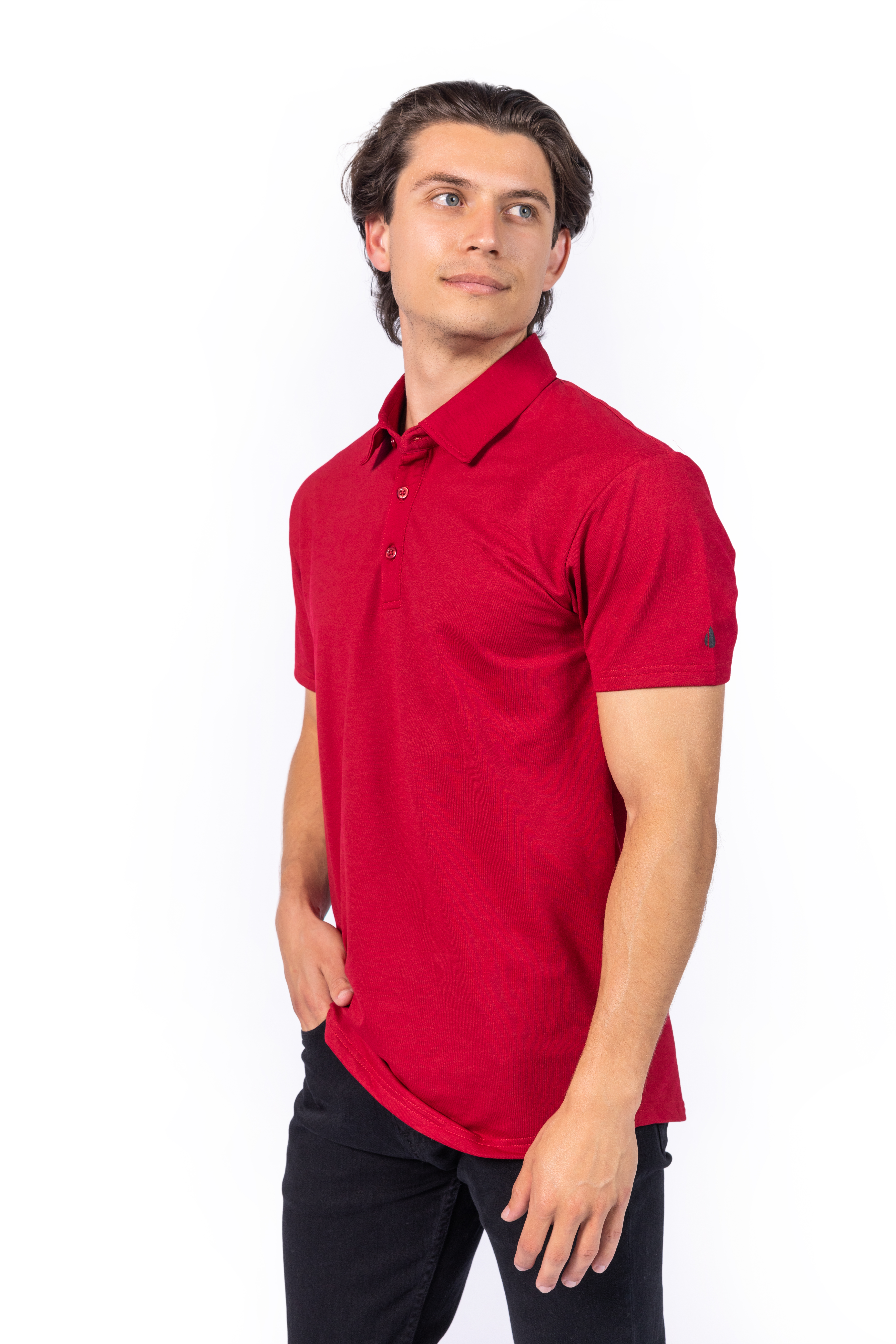 Elemental Men's A-Game Athletic Fit Premium Polo 7