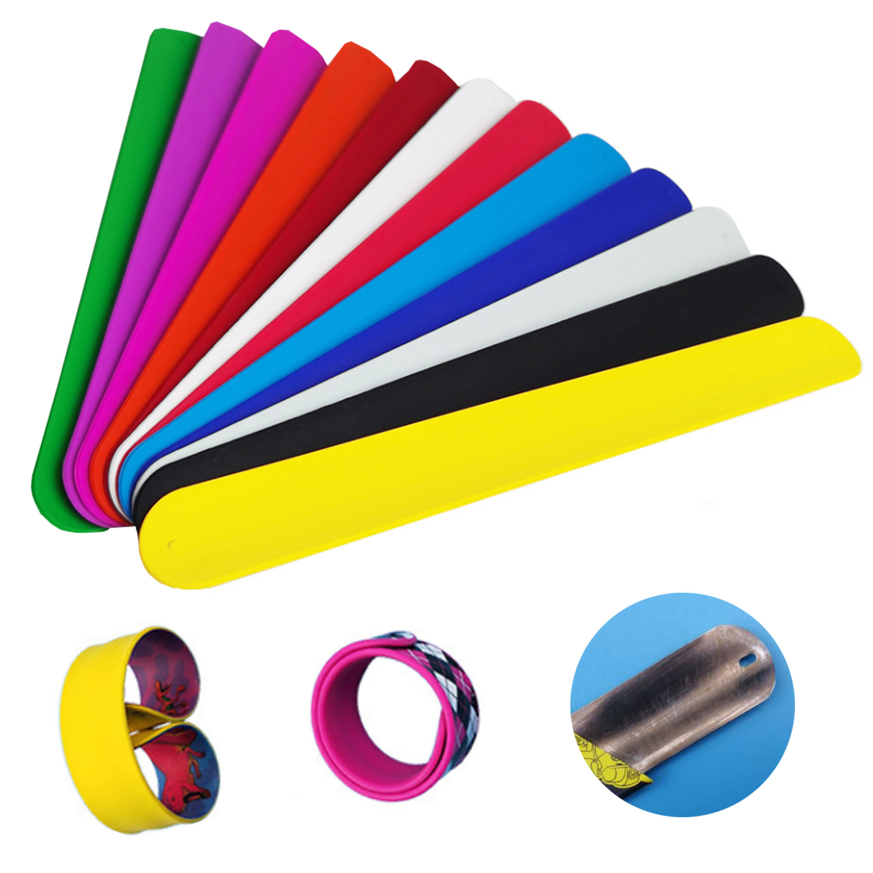 Silicone Slap Bracelet 1
