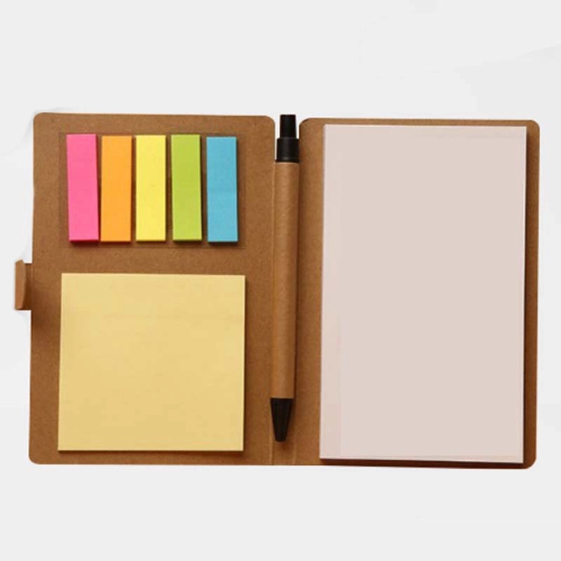 Eco Sticky Notes & Memo Pads With Recycle Paper Pen 5