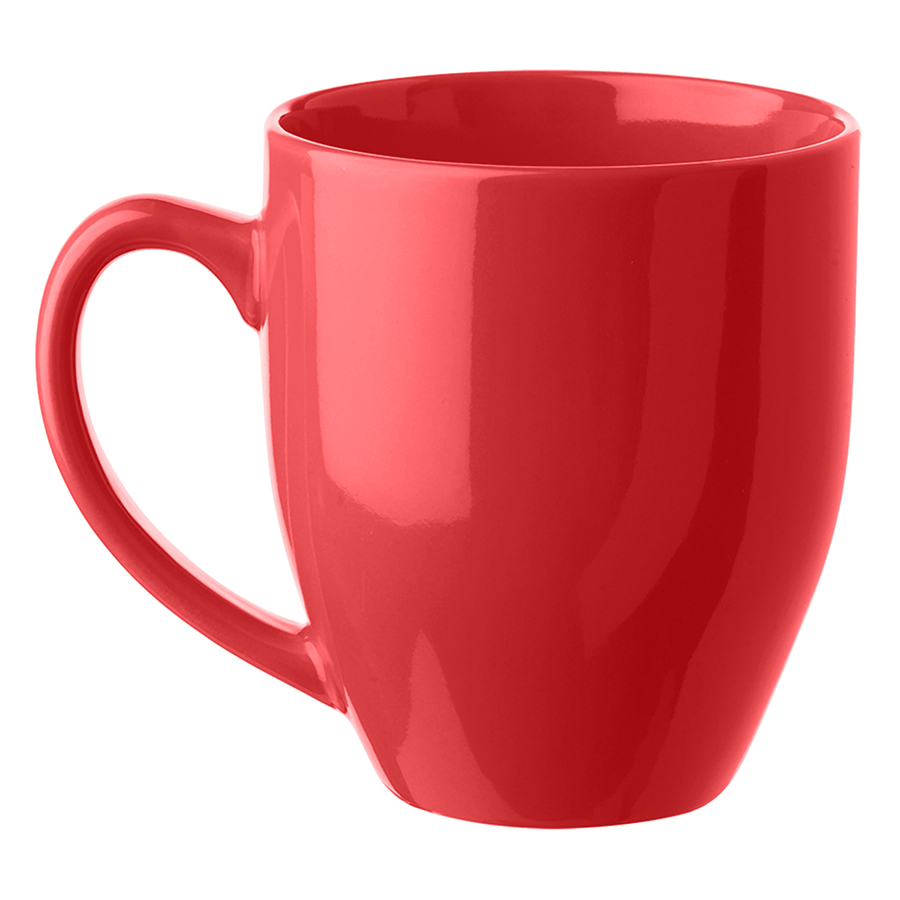 Glossy Bistro Style Ceramic Mug, 16 oz. 16