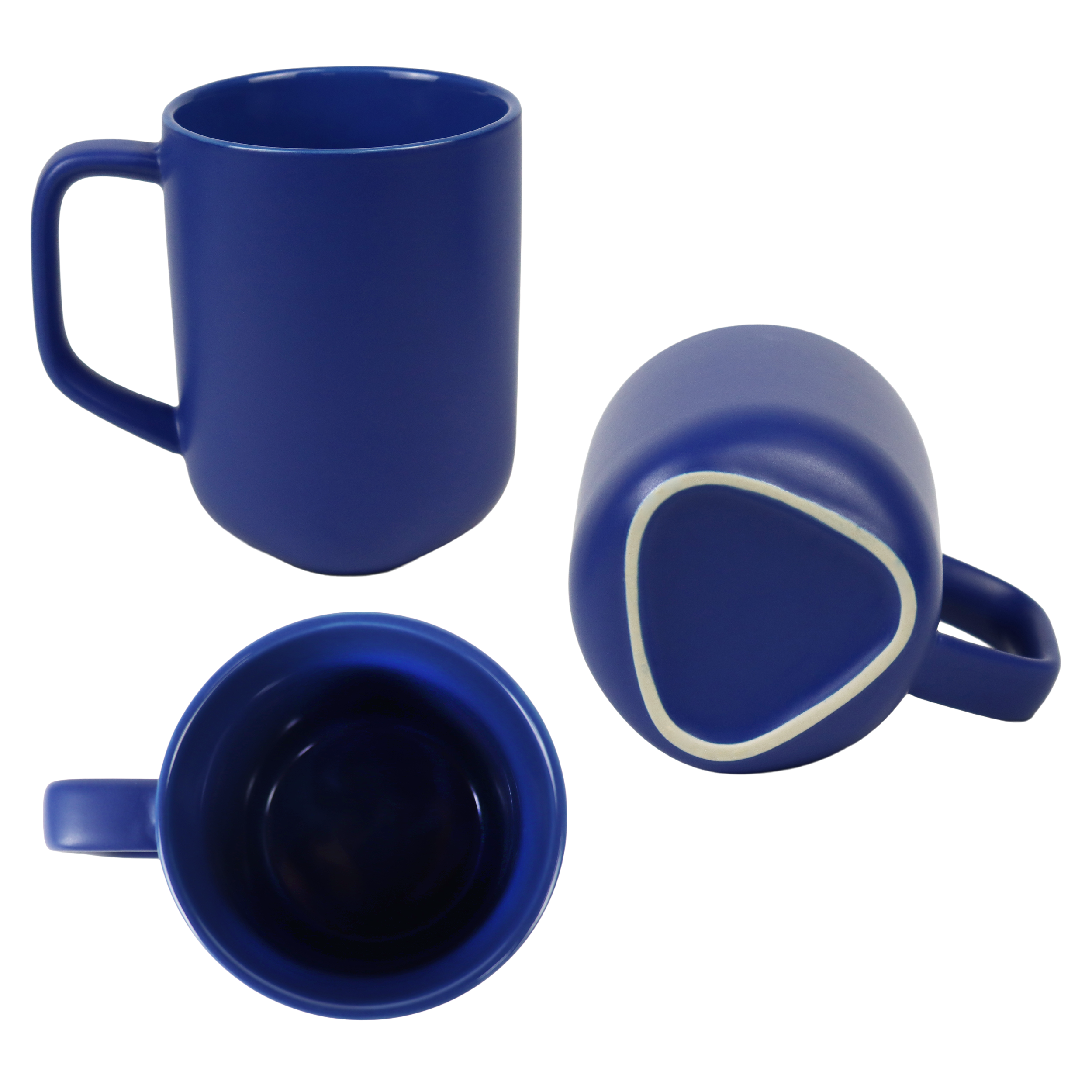 18 oz. Recycled Ceramic Mug with Triangle Bottom 4