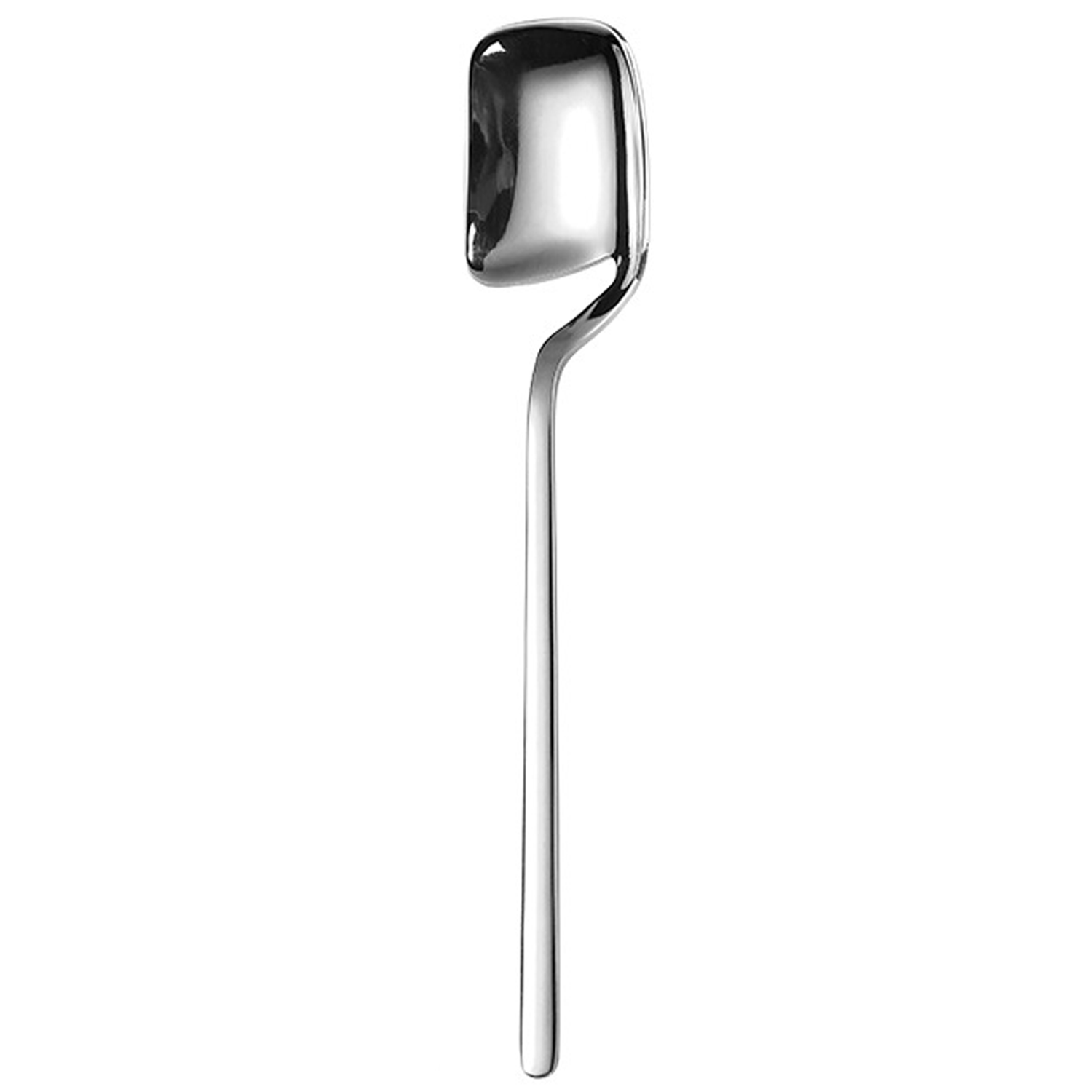 Side Hanging Square Head Stainless Steel Spoon 2
