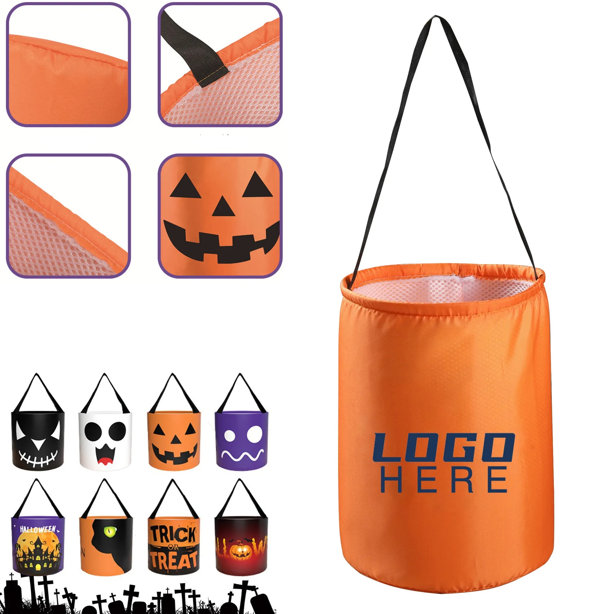 Halloween Candy Cylinder Bag MOQ50pcs 4