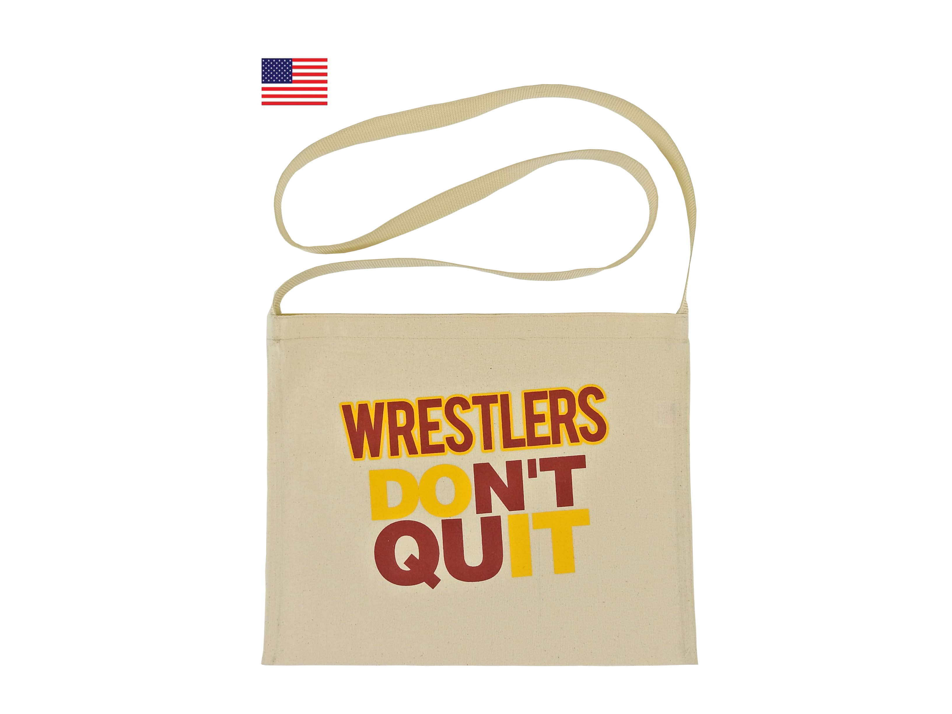 Musette Cotton Shoulder Bag 14x12" 2