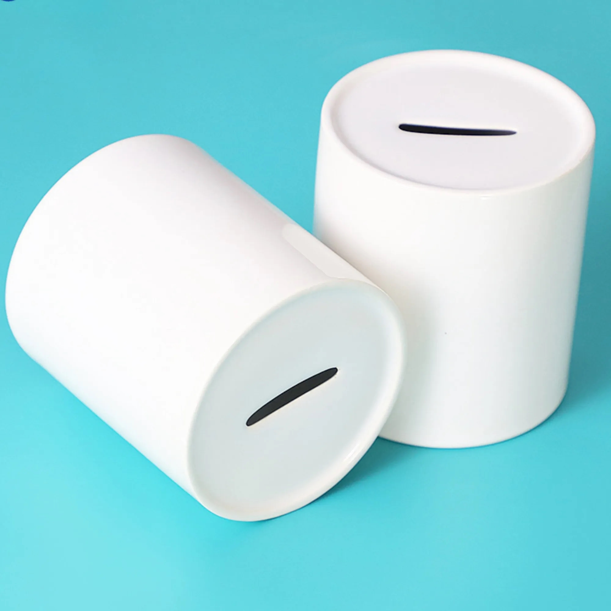 Ceramic Coin Bank Money Box Bottle for Saving Coins 4