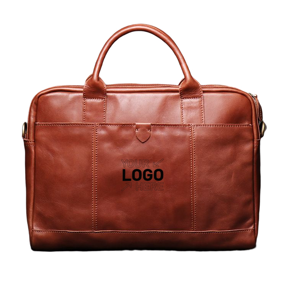 Leather Laptop Shoulder Bag 5