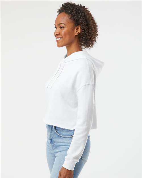 Women's Lightweight Crop Hooded Sweatshirt - AFX64CRP 36