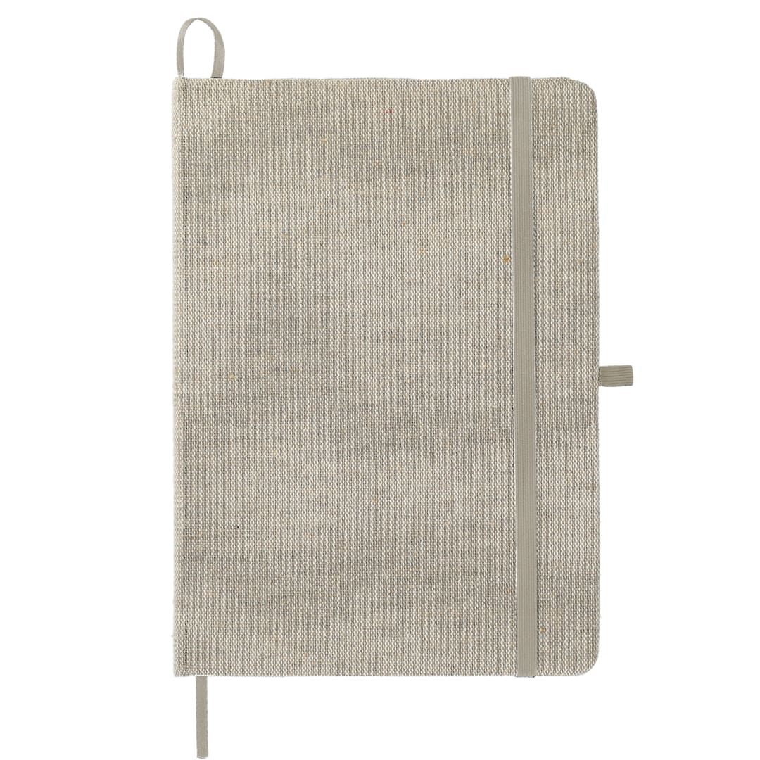 FSC® Mix 5" x 7" Recycled Cotton Bound Notebook 76