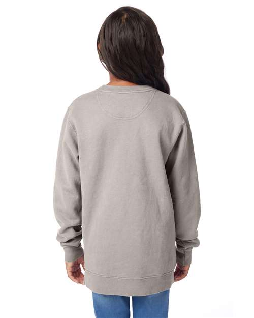 Youth Garment-Dyed Crewneck Sweatshirt - GDH475 3