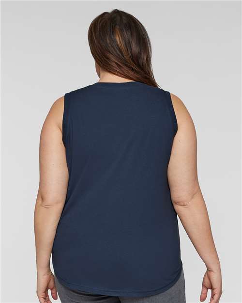 Women's Curvy Relaxed Fine Jersey Tank - 3892 45