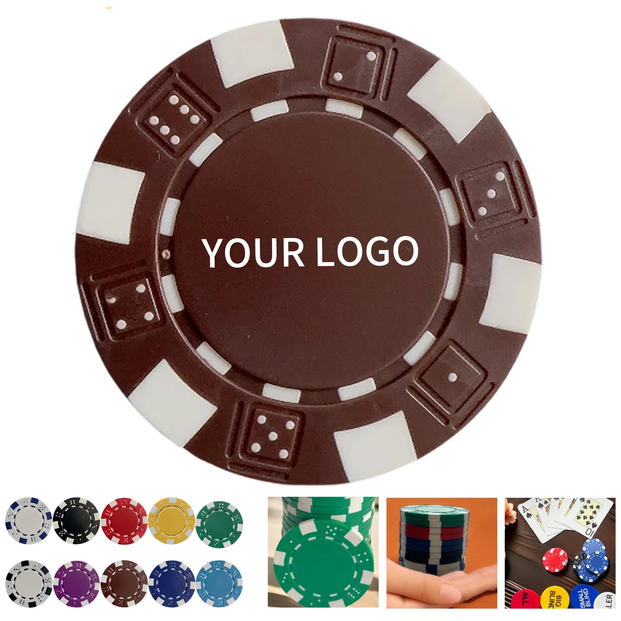 Reusable ABS Poker Chip Compact Design for Promotions 1