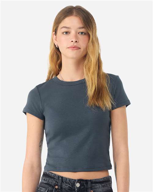 Women's Micro Rib Baby Tee - 1010 81