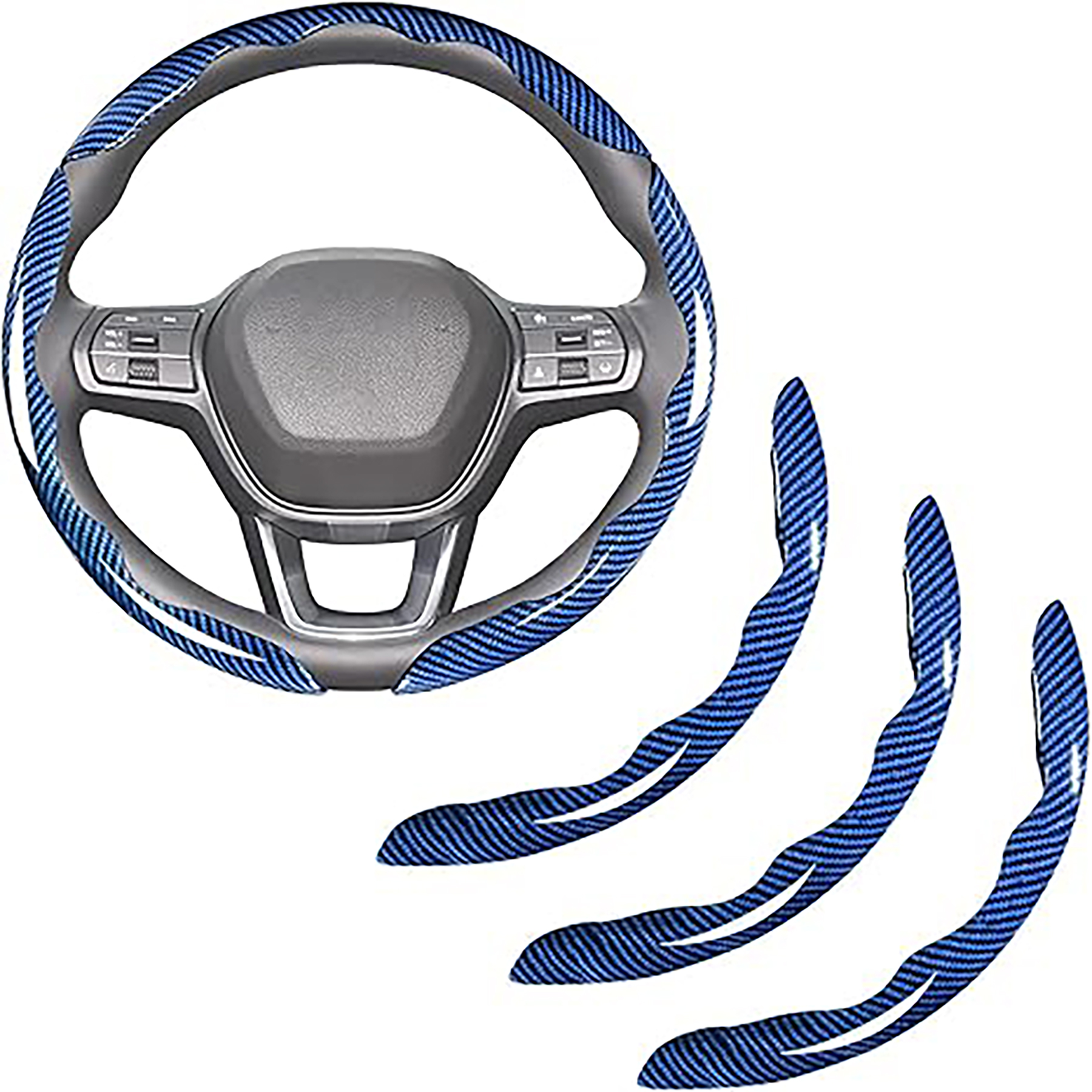 Carbon Fiber Steering Wheel Covers 6