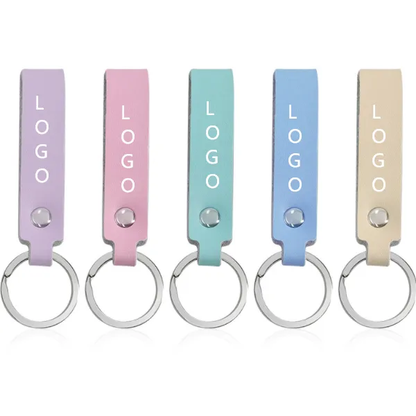 Classic Metal Leather Key Chain 2