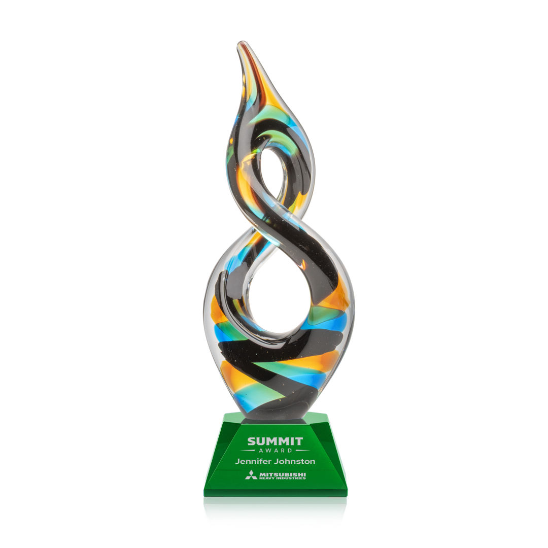 Cosenzo Award on Sheffield Base - Green 10