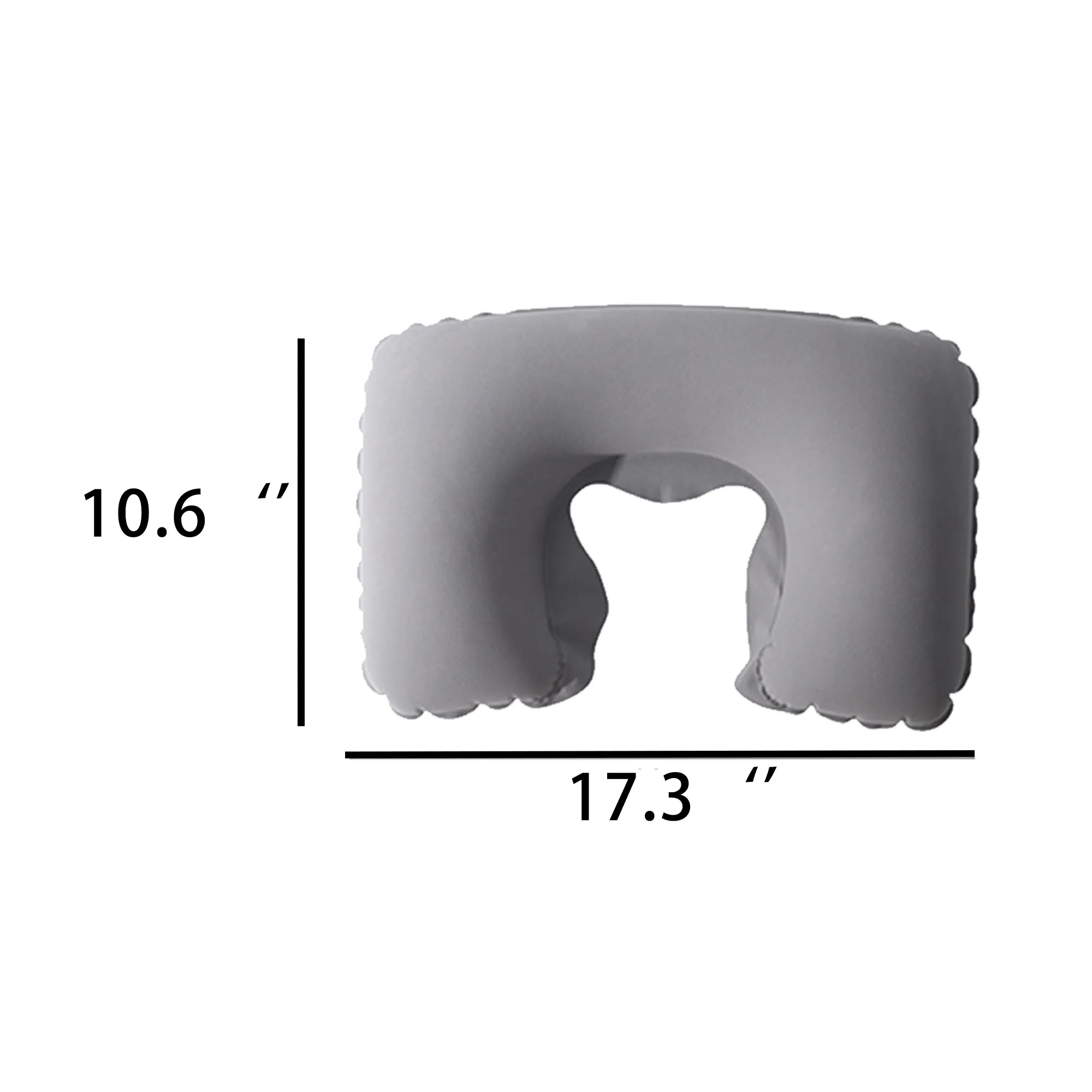 U-Shaped Inflatable Pillow Neck Support Travel 9