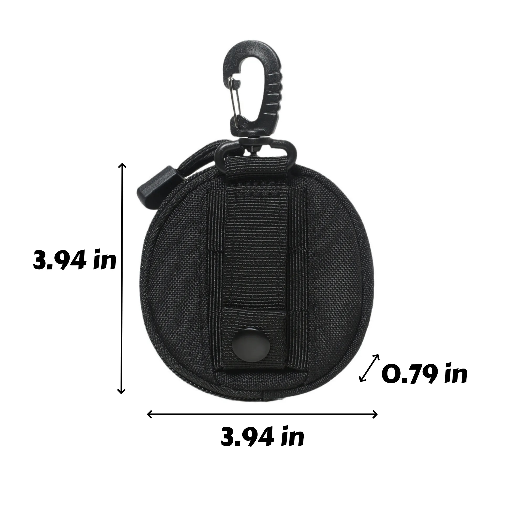 Mini Tactical Coin Purse with Hook 2