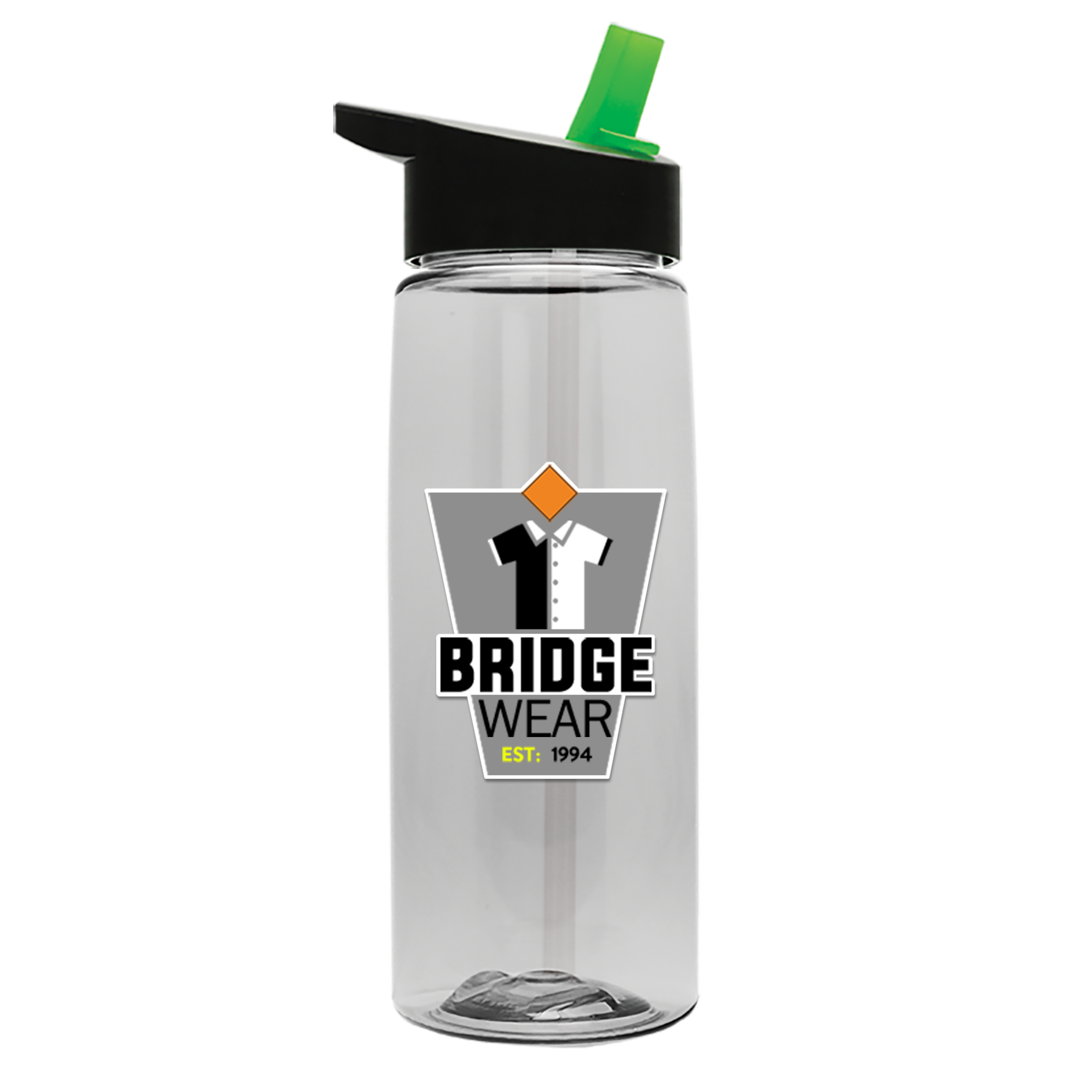 Garyline® Flair Tritan® Bottle with Flip-Straw Lid - 26 oz. 128