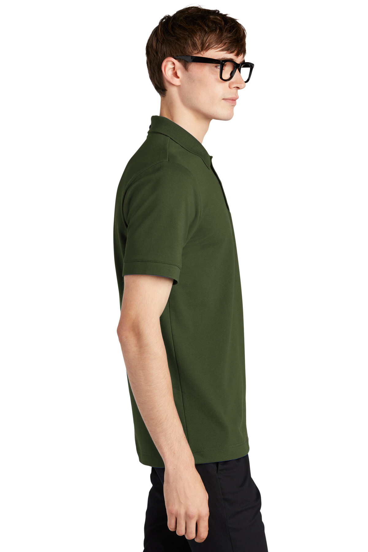 Mercer+Mettle Stretch Heavyweight Pique Polo MM1000 13