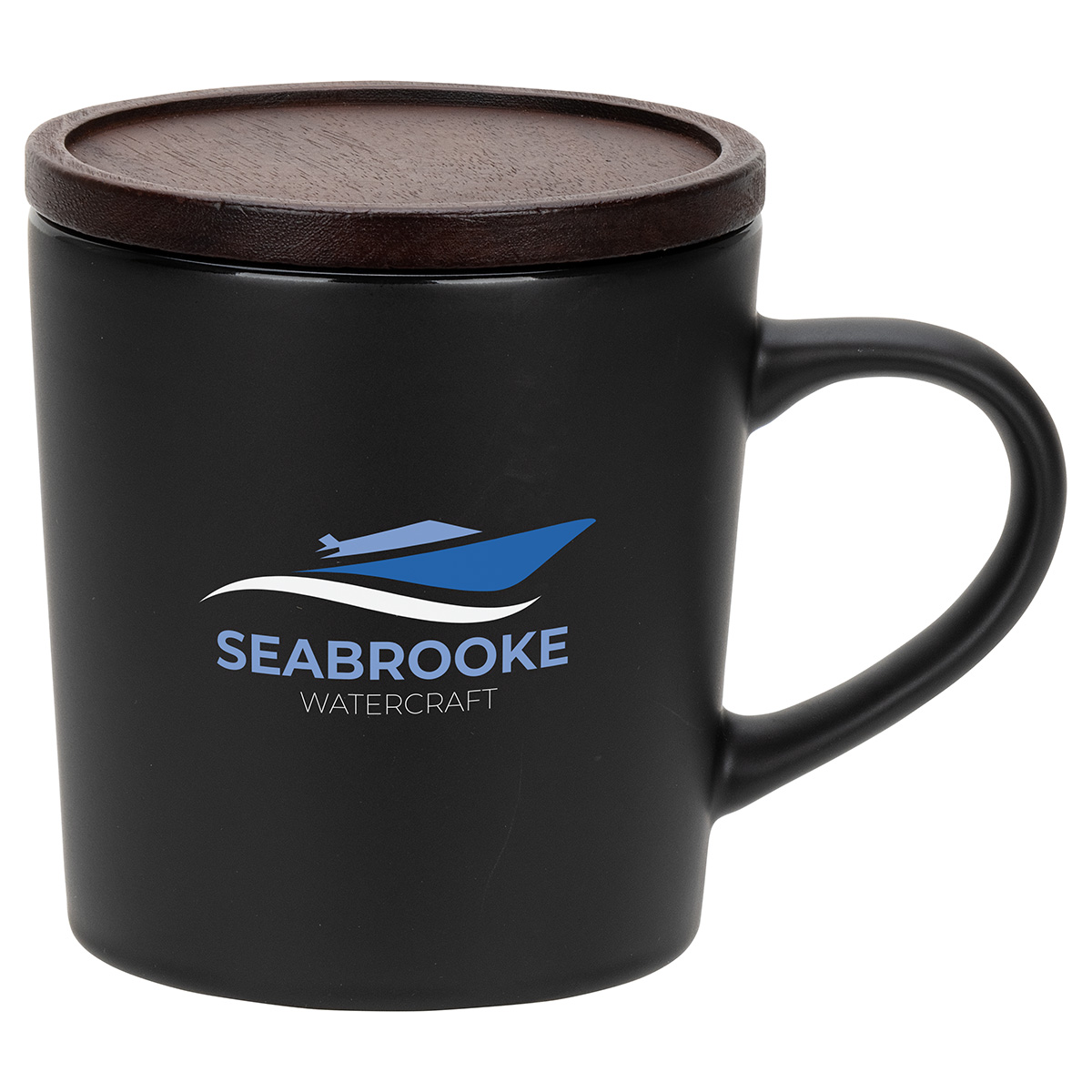 Circo 16 oz Ceramic Mug with Wooden Lid 22