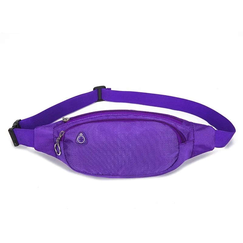 MOQ 50pcs Nylon Colored Candy Fanny Pack 16