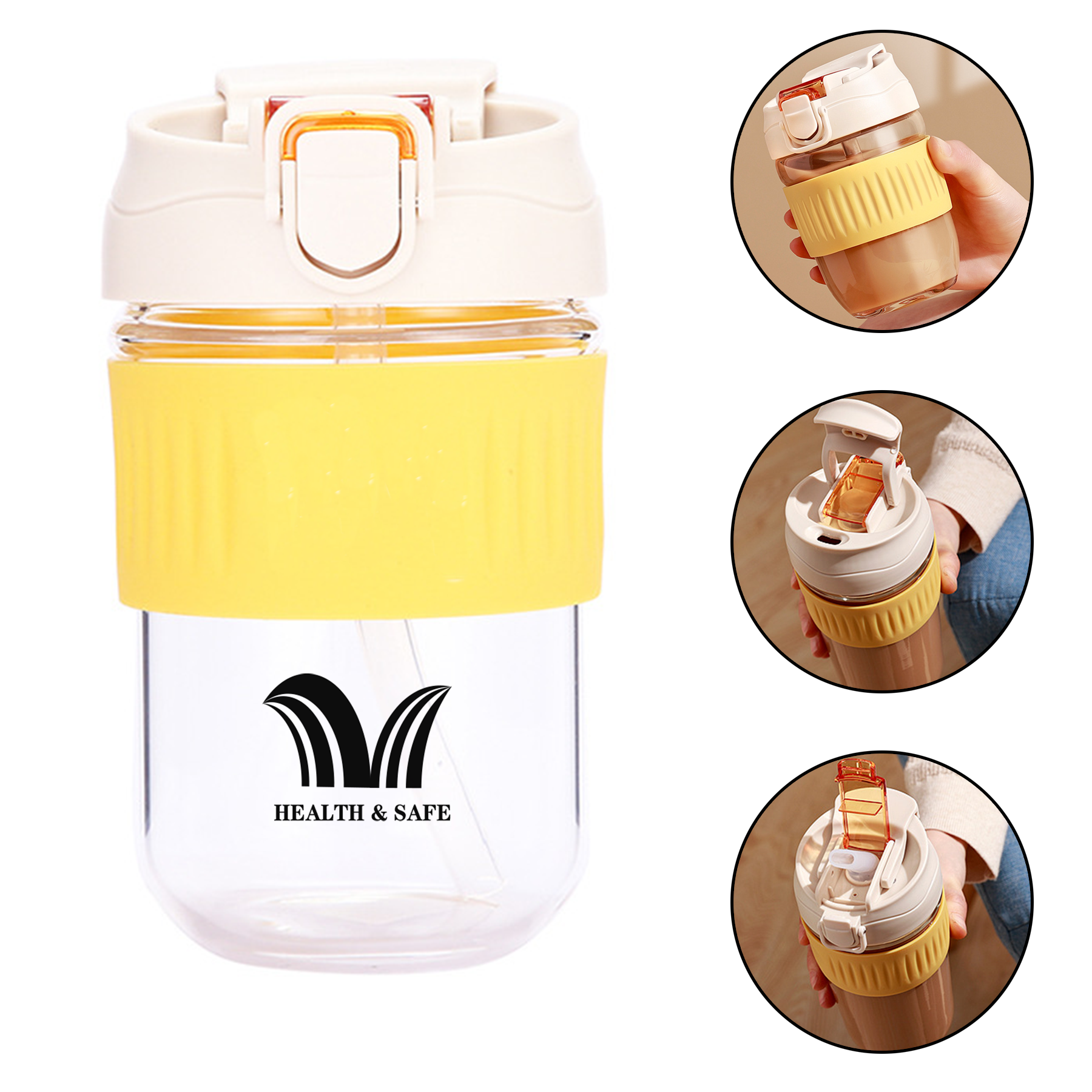 Glass Travel Coffee Cup 2