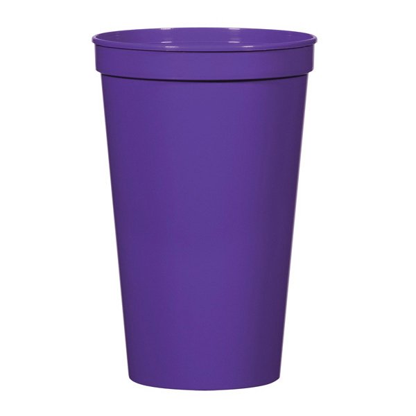 22 Oz Reusable Plastic Stadium Cups 5