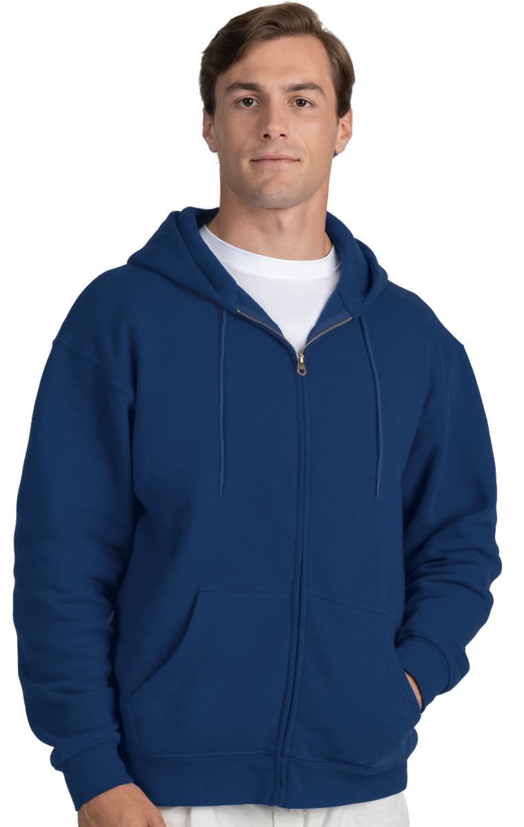 Adult Zip Front Hoodie 50