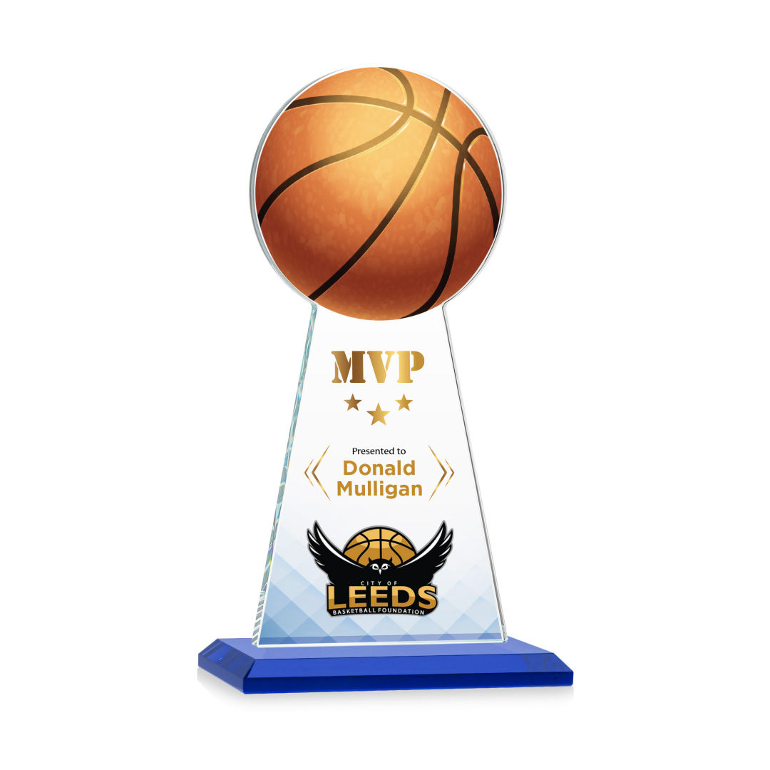 Edenwood Basketball VividPrint™ Award - Blue 8