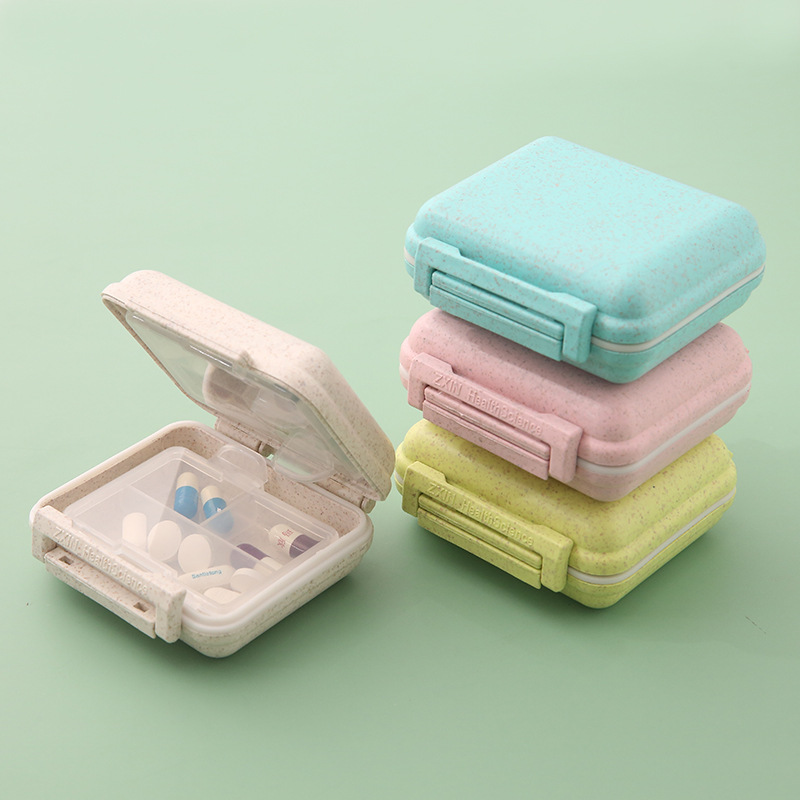 6 Compartments Detachable Pill Box 6