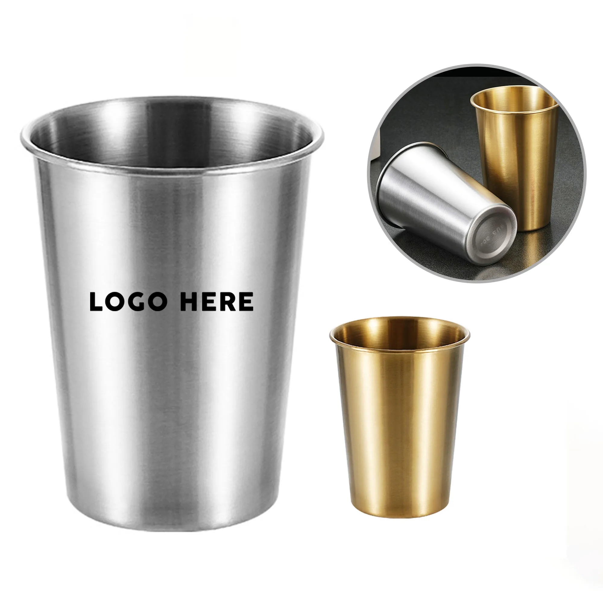 Stainless Steel Beer Cup 1