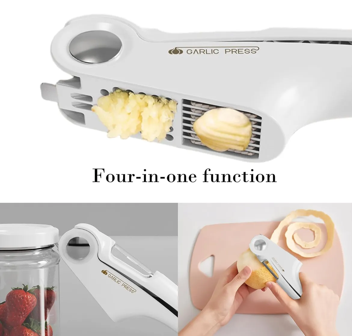 4-in-1 Garlic Press Machine 3