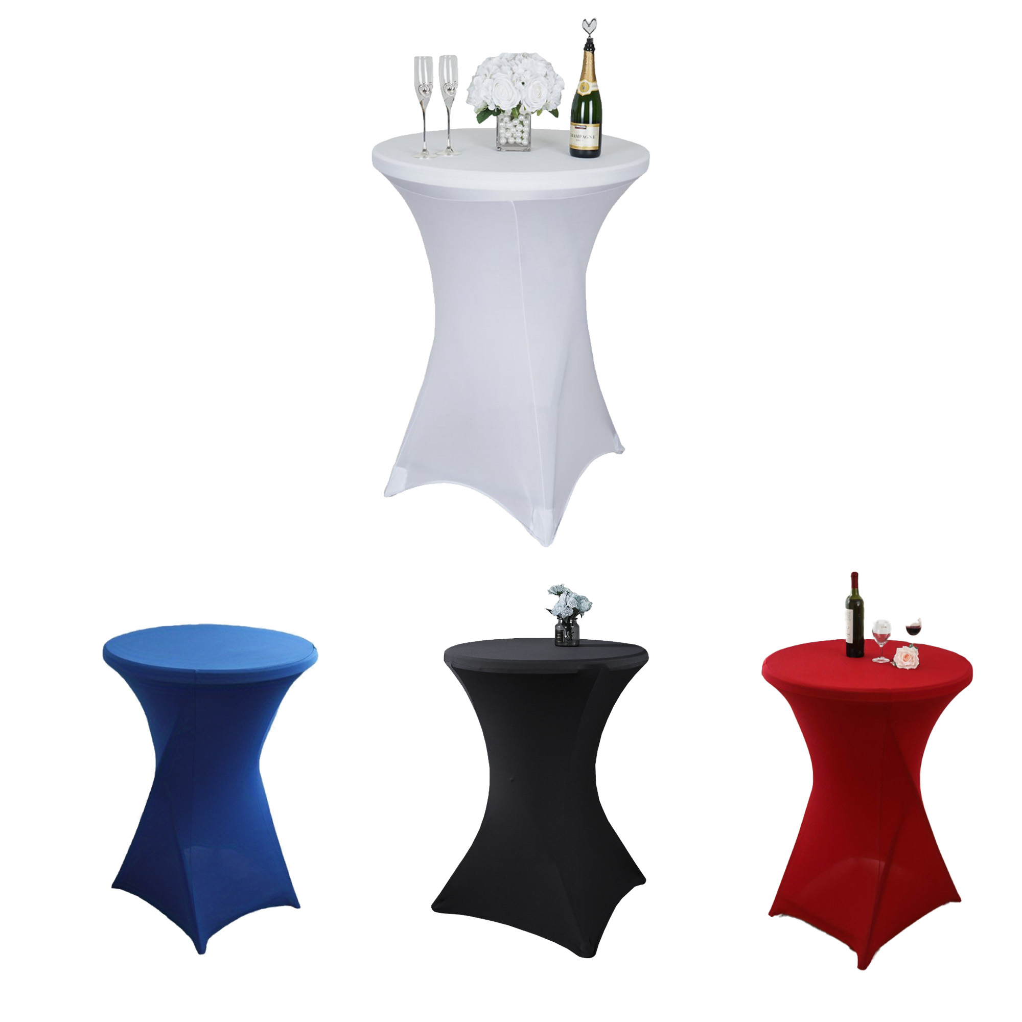32in Custom Full Color Round Table Cover 2