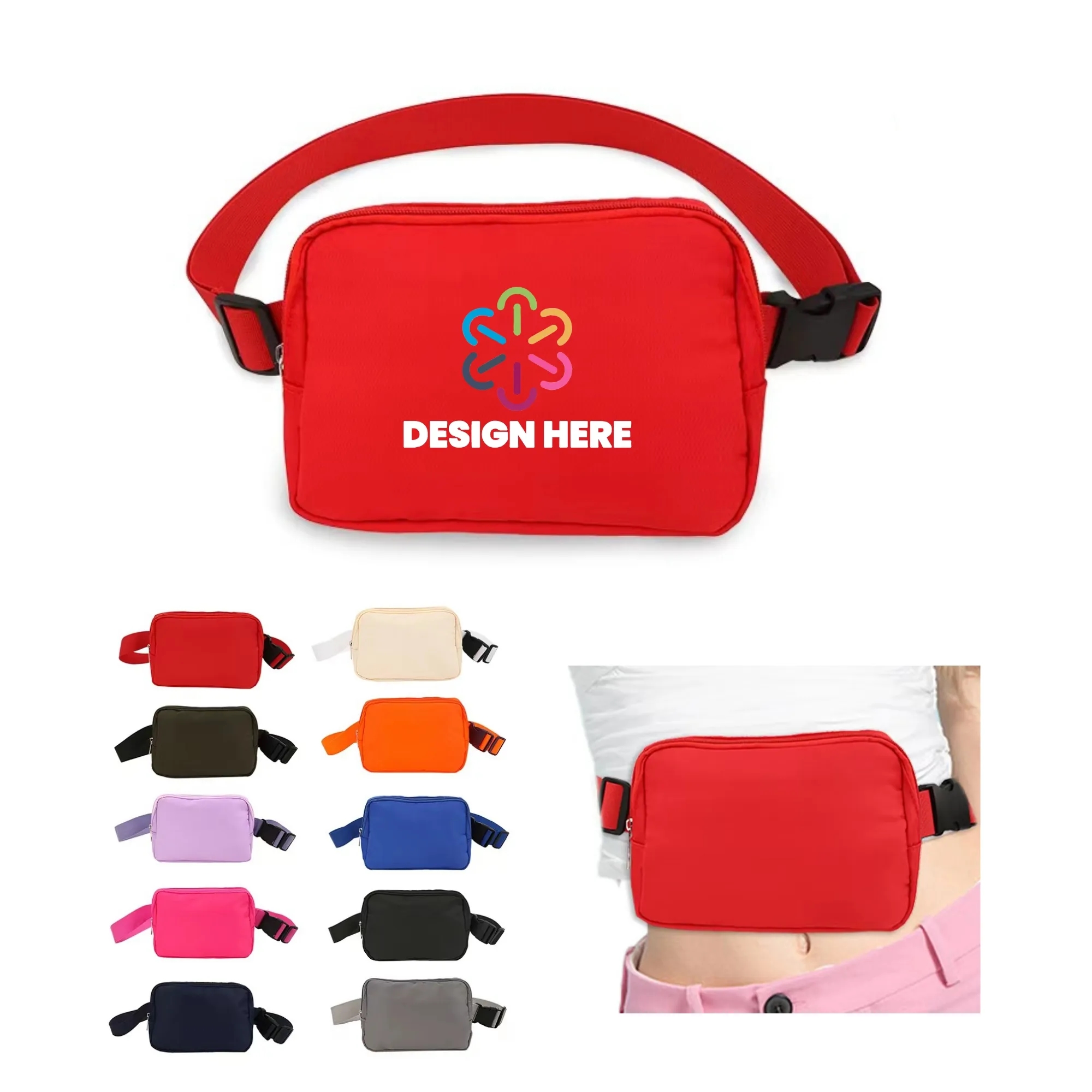 Colorful Belt Bag Crossbody