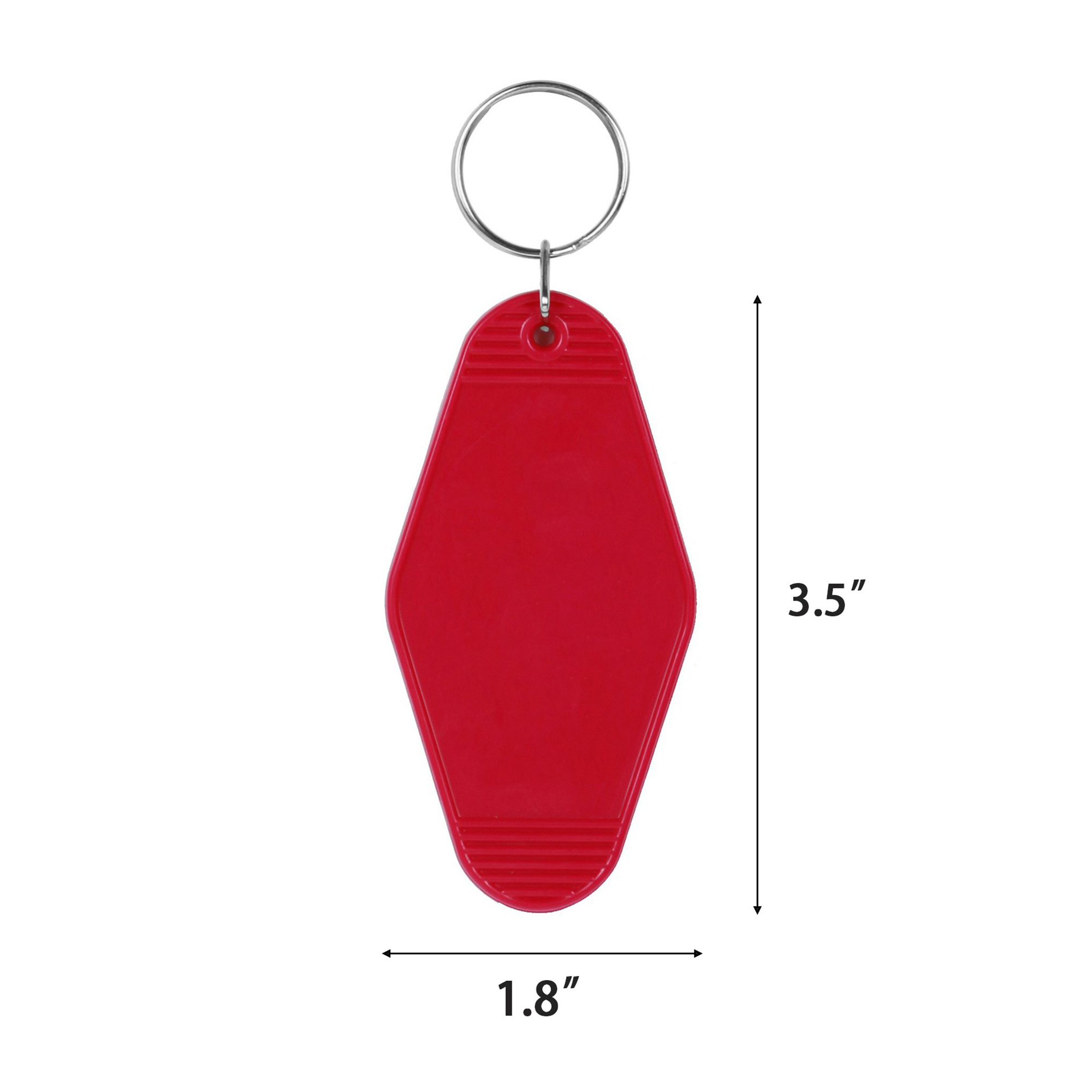 Plastic Diamond Hotel Keycard Keychain 7