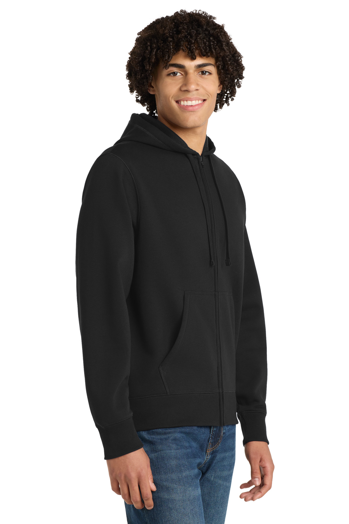 Sport-Tek Full-Zip Hooded Sweatshirt. ST258, custom hoodie or sweatshirt with logo imprint 9