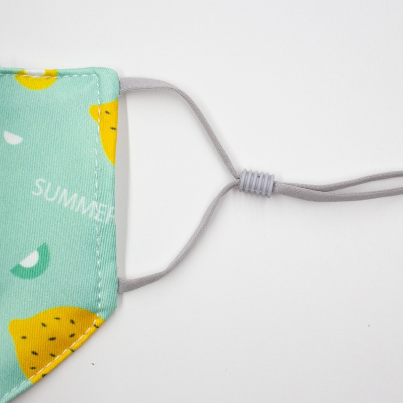 Adjustable Stretch Youth / Small 2 Ply Structured Face Mask 4