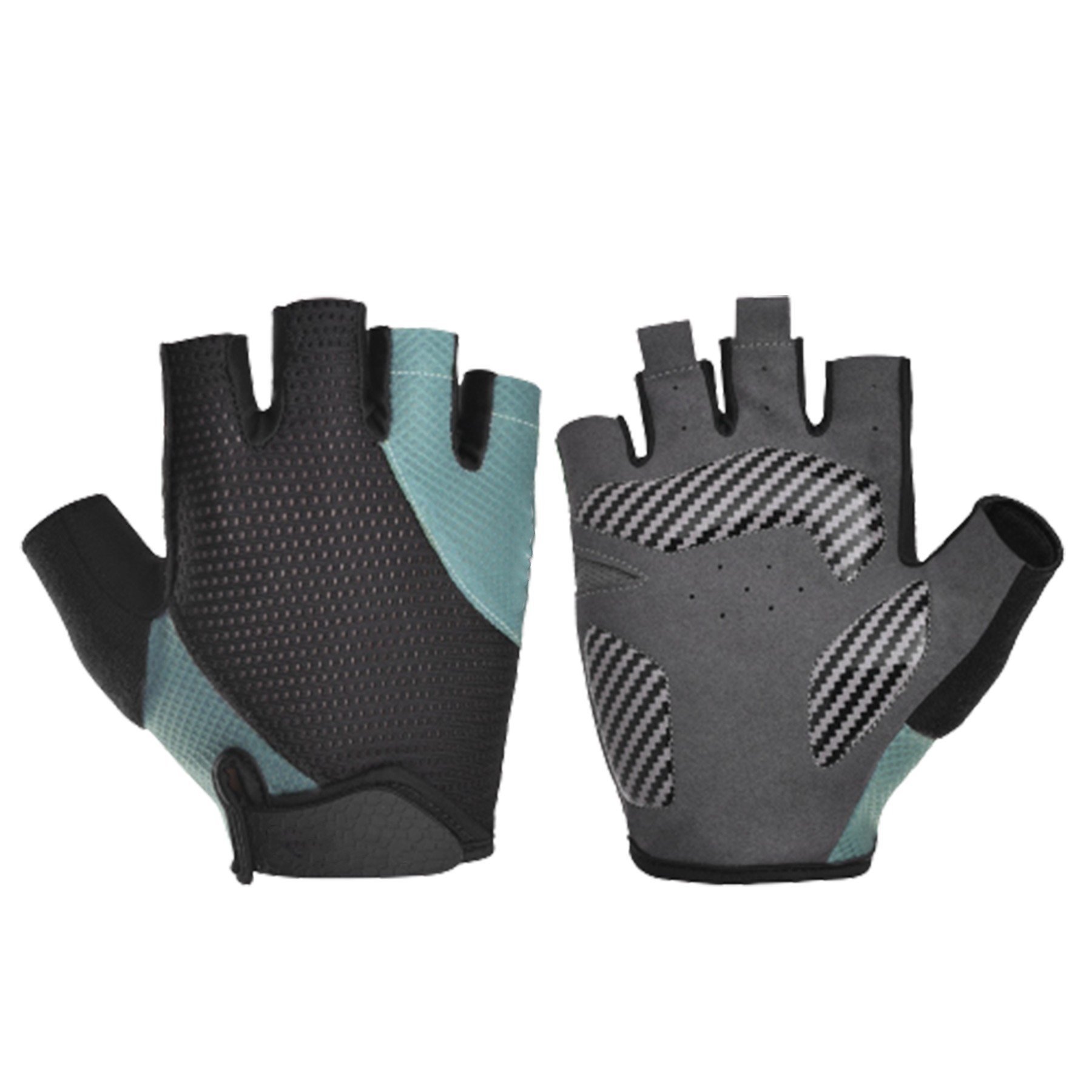Microfiber Half Finger Sports Cycling Glove 3