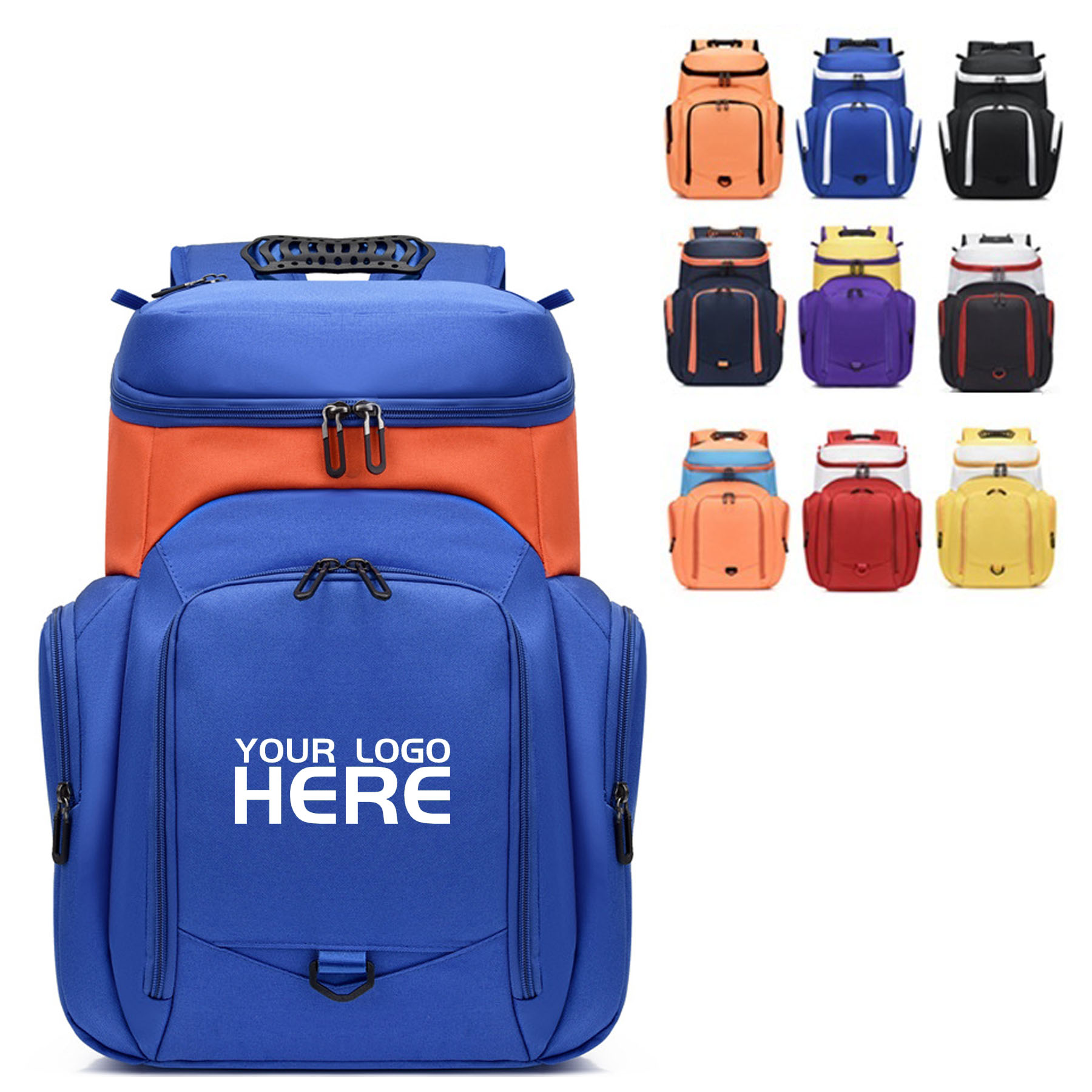 Bagbasketball Backpack Bag With Large Ball Compartment 2