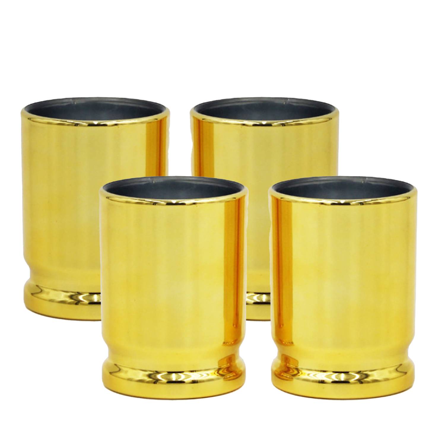 4-Pack 3oz 50 Cal Shot Glasses 6