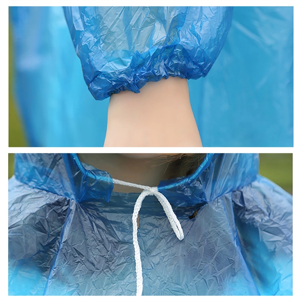 Chilren Disposable Rain Ponchos 4