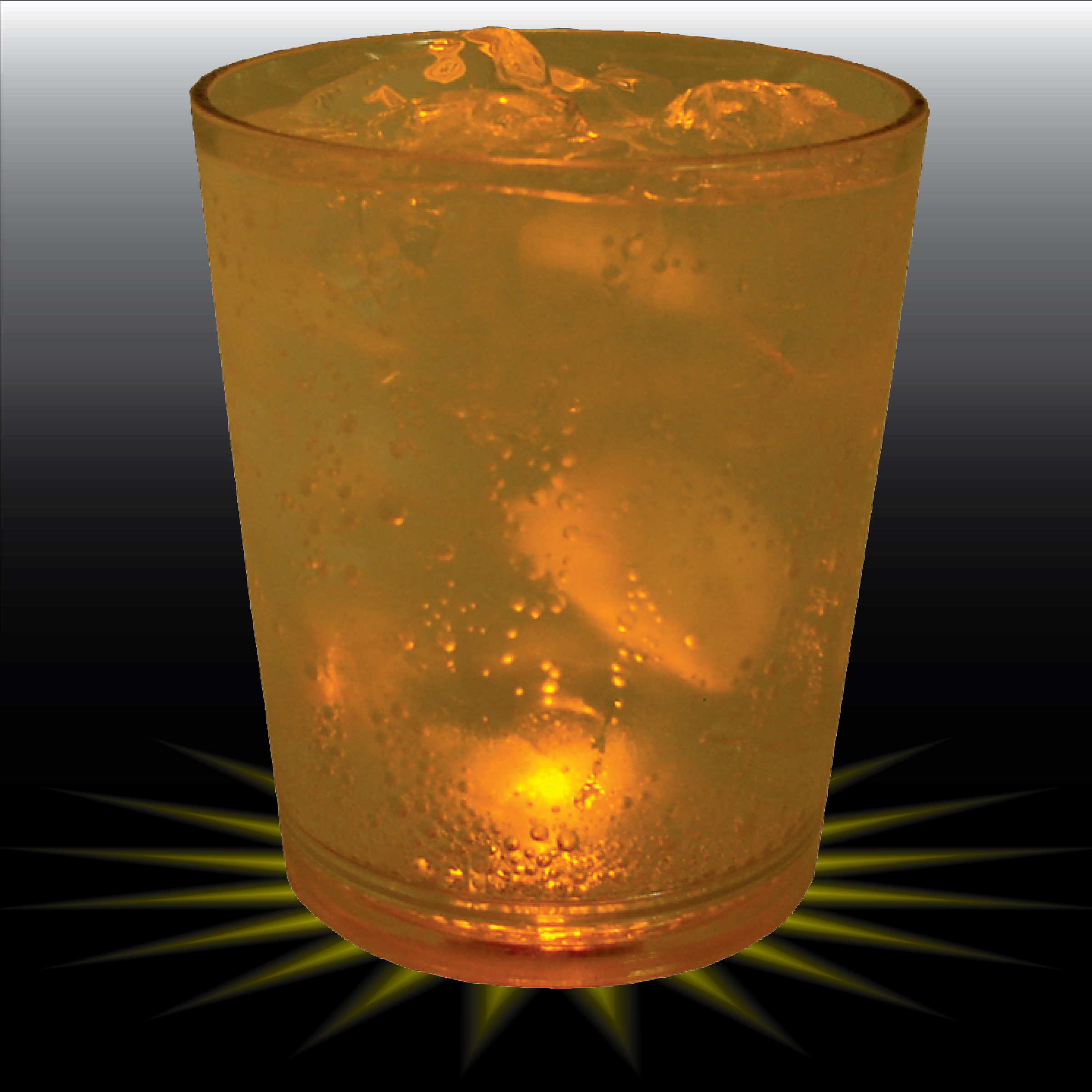12oz Single Light Plastic Rocks Cup 9