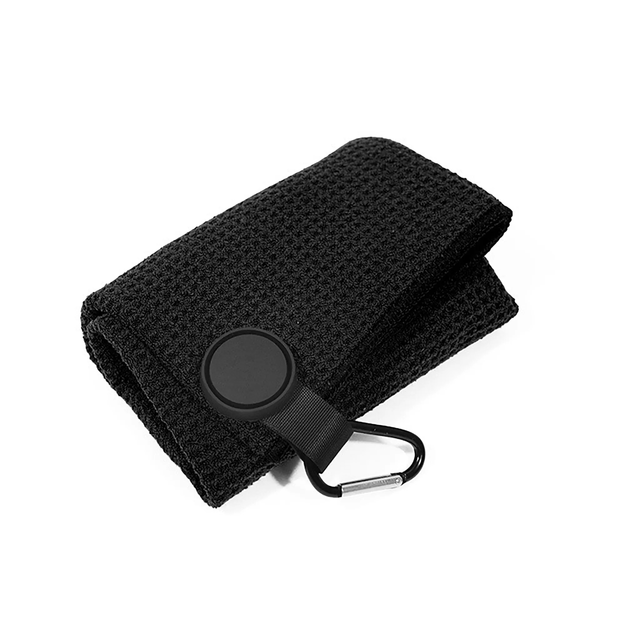 Round Microfiber Golf Towel with Strong Magnet 25