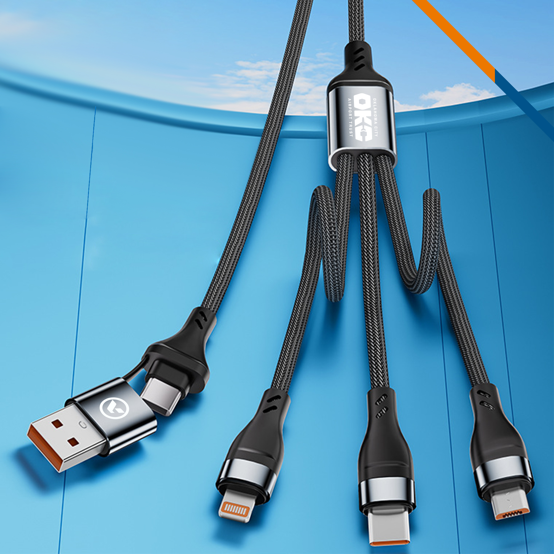 Bucias 5in1 Fast Charging Cable 5