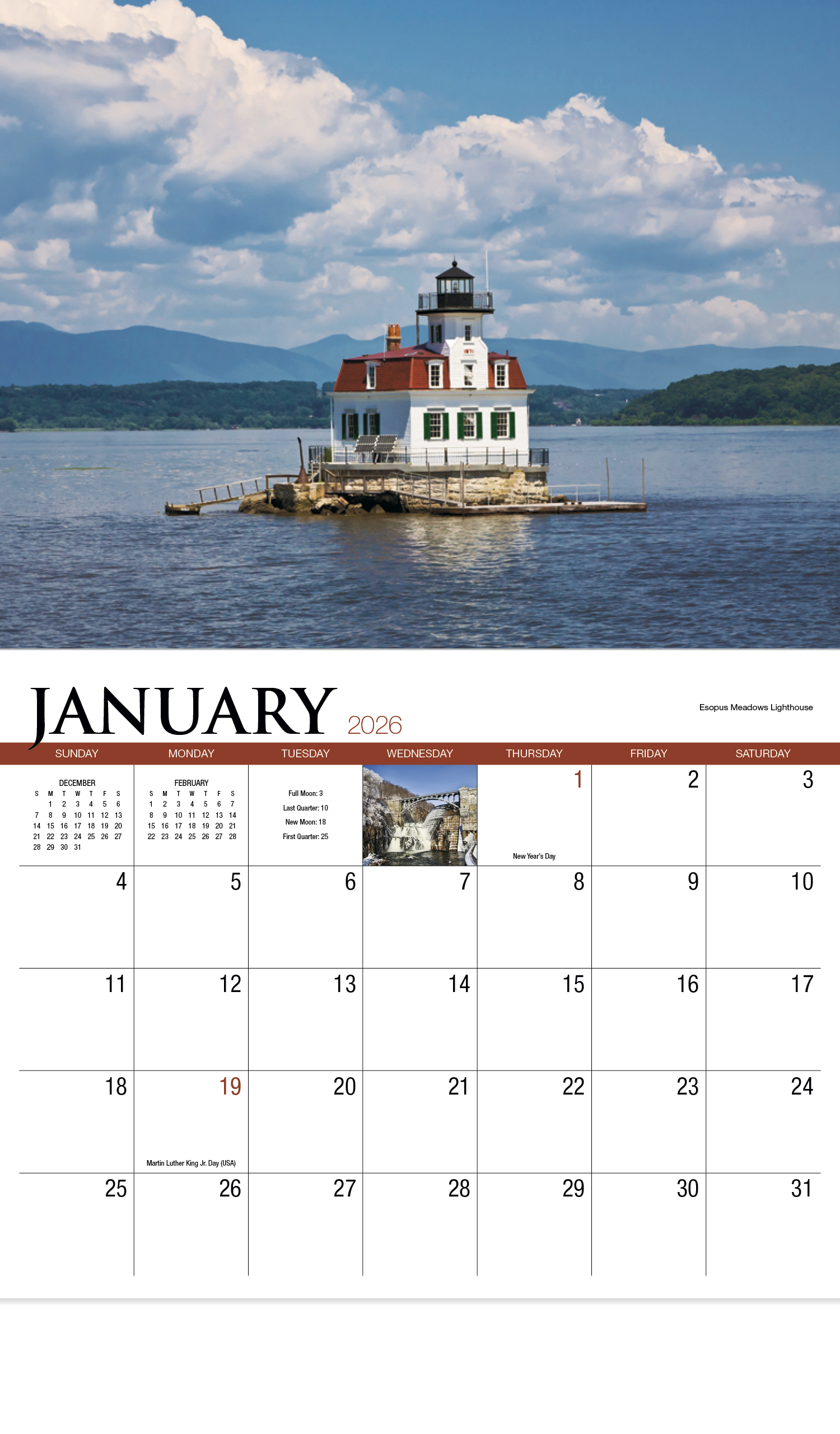 HotLine® Products New York Appointment Calendar - Stapled 7