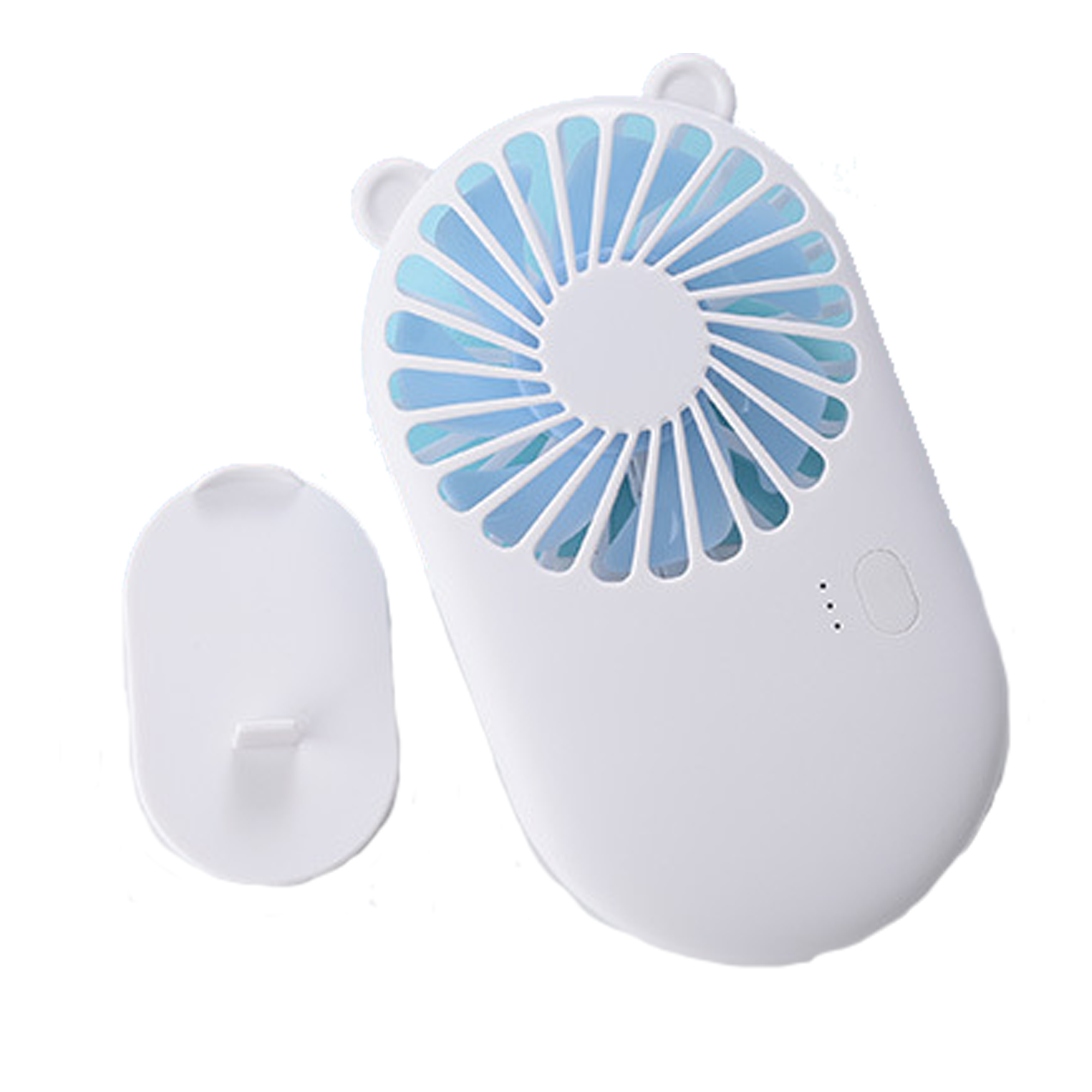 Mini Portable Handheld Fan With Cell Phone Stand 5