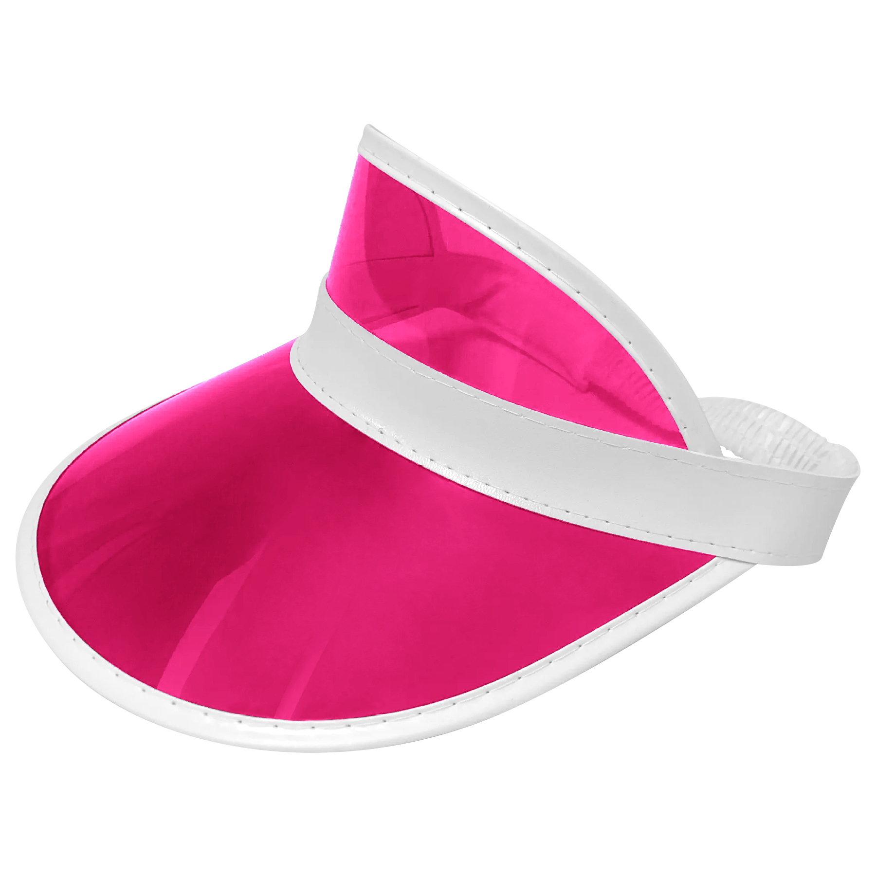 Plastic Sun Visor With Elastic Band 8