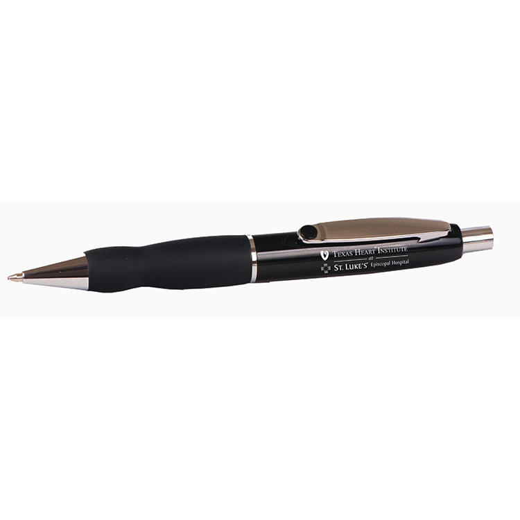 Ignite Rubber Cushioned Fingergrip Retractable Ballpoint Pen 1