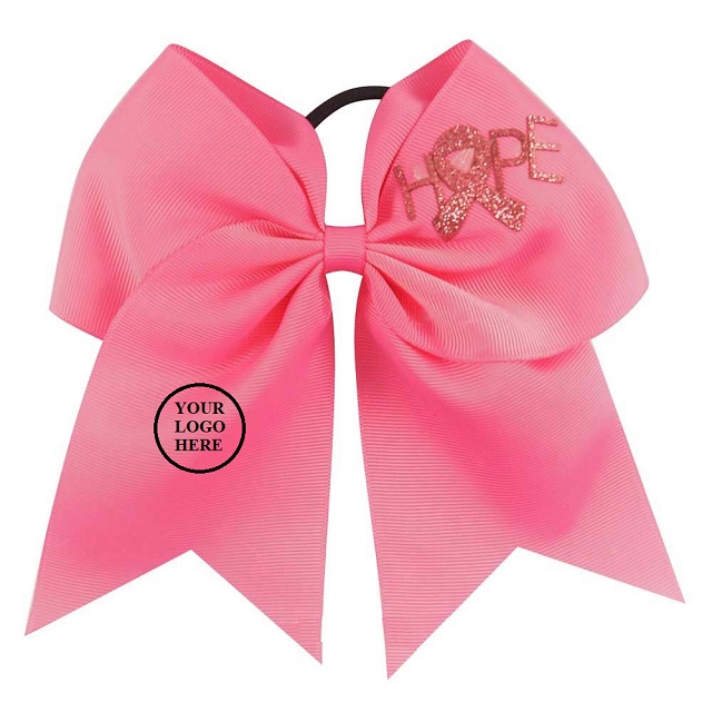 Breast Cancer Awareness Bow Tie with Elastic Band 2