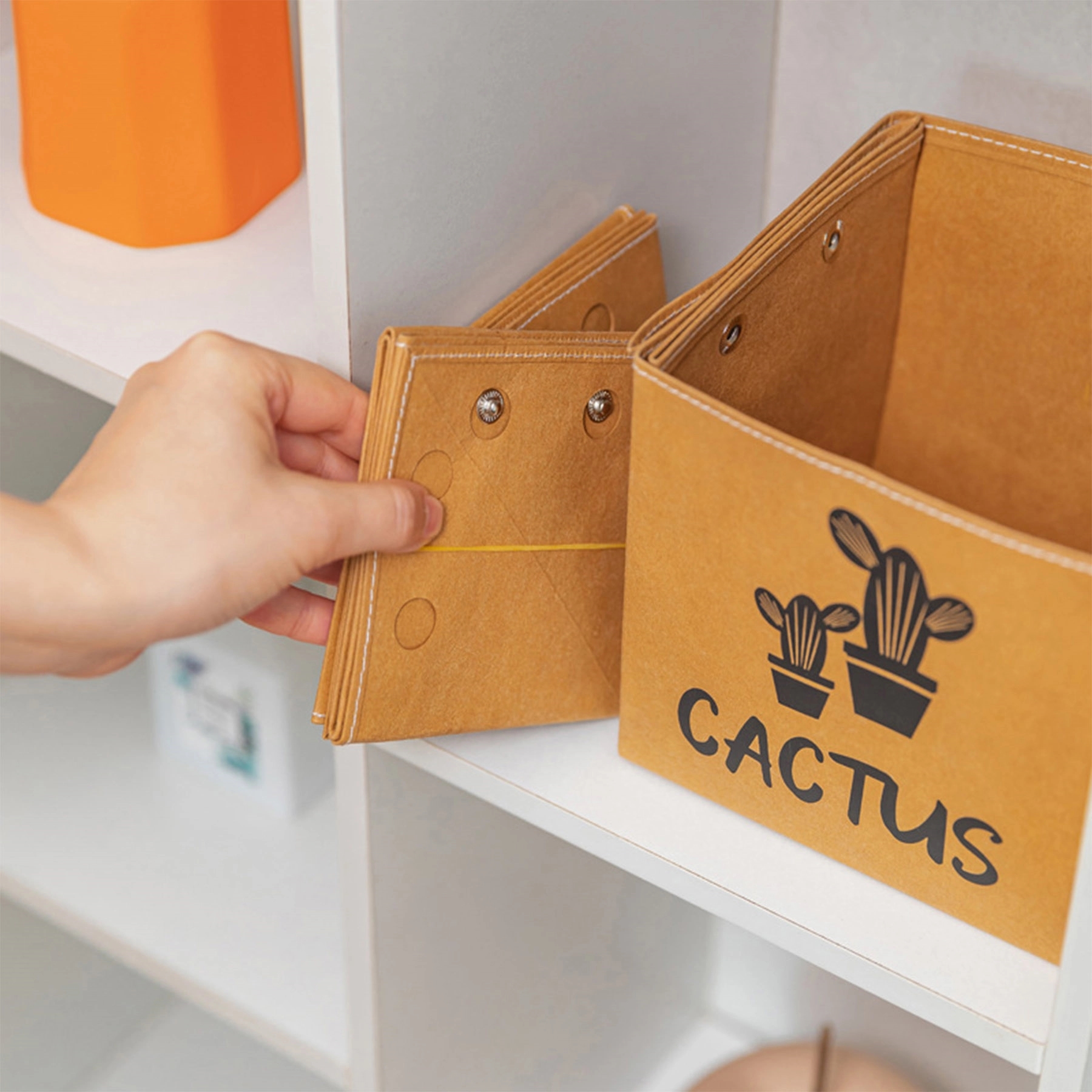 Washable Kraft Paper Foldable Organizers 8